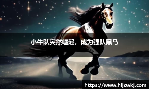 小牛队突然崛起，成为强队黑马